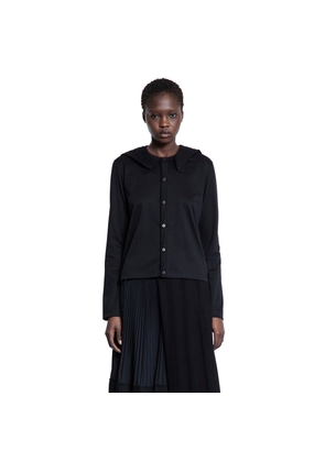 NOIR KEI NINOMIYA WOMAN BLACK KNITWEAR