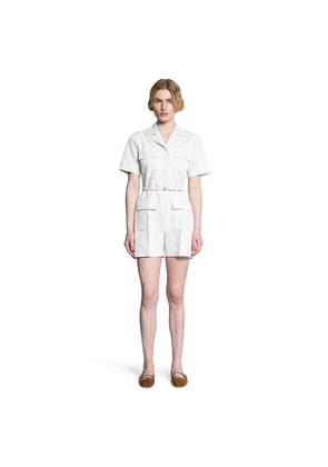GUCCI WOMAN OFF-WHITE JUMPSUITS