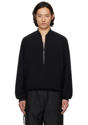 N. Hoolywood Black Blouson Bomber Jacket
