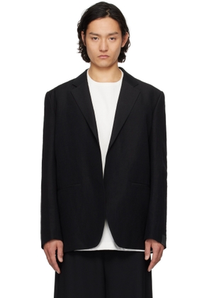 N. Hoolywood Black Buttonless Blazer