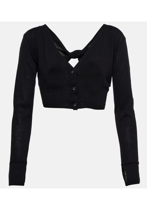 Jacquemus Le Cardigan Soli wool-blend cardigan