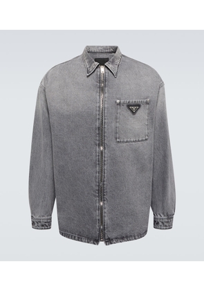 Prada Embellished denim jacket