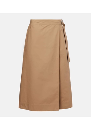 Jil Sander Cotton wrap skirt