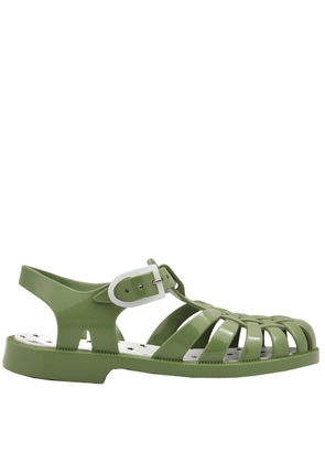 Bonton Kids Vert Buisson Jelly Caged Sandals