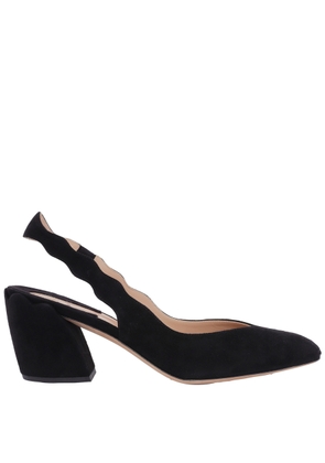 Chloe Laurena Suede Slingback Pumps