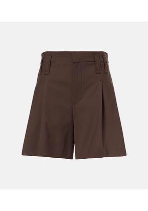 Brunello Cucinelli Monili wool-blend Bermuda shorts