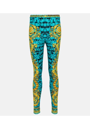 Versace Regalia Baroque jersey leggings