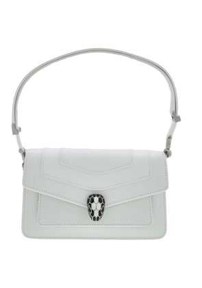 Bvlgari East-West Leather Serpenti Forever Shoulder Bag