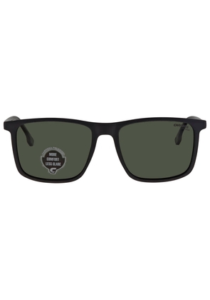 Carrera Polarized Green Rectangular Mens Sunglasses CARRERA 231/S 0003/UC 55