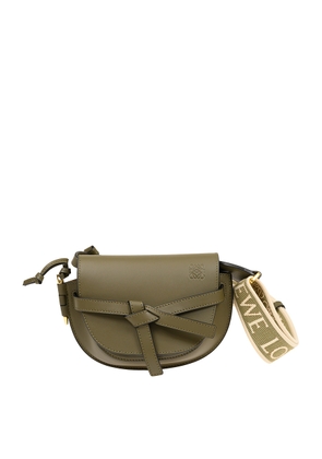 Loewe Autumn Green Mini Gate Dual Bag