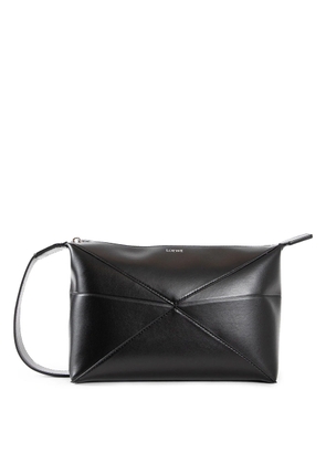 Loewe Puzzle Fold Wash Bag - Black