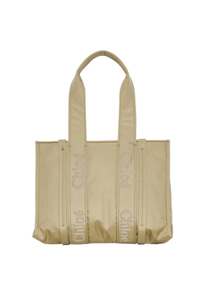 Chloe Woody Logo Medium Tote Bag