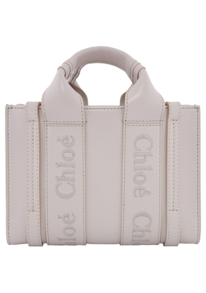 Chloe Woody Logo Mini Tote Bag