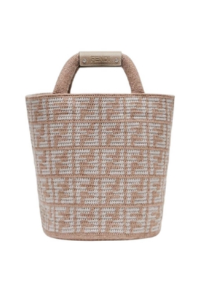 Fendi Jacquard FF Motif Tote Bag