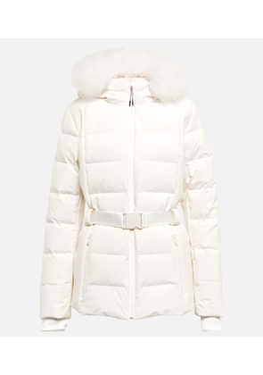 Yves Salomon Belted ski jacket