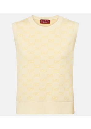 Gucci GG cotton sweater vest