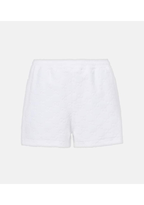Gucci GG cotton-blend terry shorts