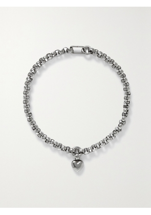 Laura Lombardi - + Net Sustain Amorina Platinum-plated Necklace - Silver - One size