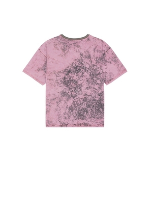 Diesel Box Tee in Purple. Size L. Also in M, XL/1X.