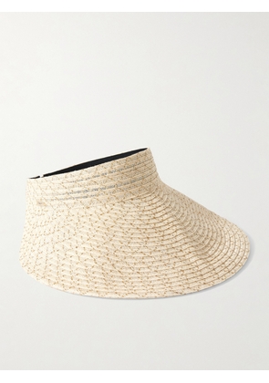 Eugenia Kim - Trixie Metallic Hemp-blend Visor - Neutrals - One size