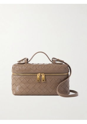 Bottega Veneta - Bang Bang Vanity Intrecciato Leather Tote - Brown - One size