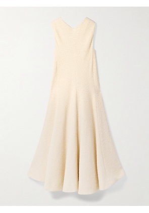 KHAITE - Mellie Cotton-blend Bouclé Midi Dress - Neutrals - US0,US2,US4,US6,US8