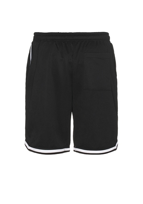 Coney Island Picnic Fruit Bowl Shorts in Black. Size L. Also in S, XL/1X.