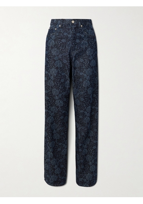 Dries Van Noten - Bleached Mid-rise Straight-leg Jeans - Blue - 26,27,28,29,30,31,32