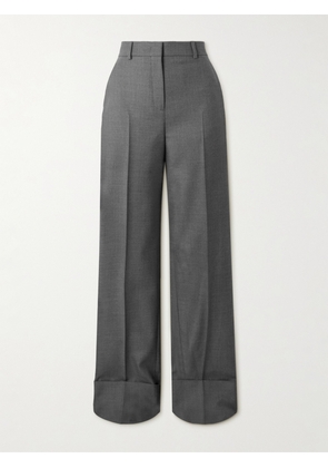 Valentino Garavani - Wool-twill Straight-leg Pants - Gray - IT36,IT38,IT40,IT42,IT44,IT46,IT48,IT50