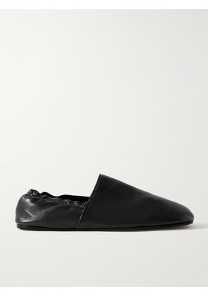 KHAITE - Banks Leather Loafers - Black - IT36,IT36.5,IT37,IT37.5,IT38,IT38.5,IT39,IT39.5,IT40,IT40.5,IT41