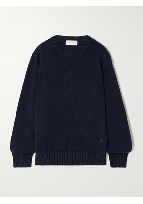 HIGH SPORT - Jordan Cotton Sweater - Blue - x small,small,medium,large,x large