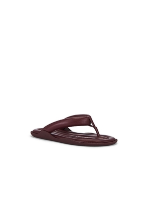 GIA BORGHINI Harper Sandal in Wine. Size 36. Also in 37.