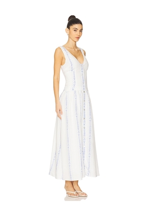 Sancia The Elenora Dress in White. Size L. Also in M, S, XL, XS.