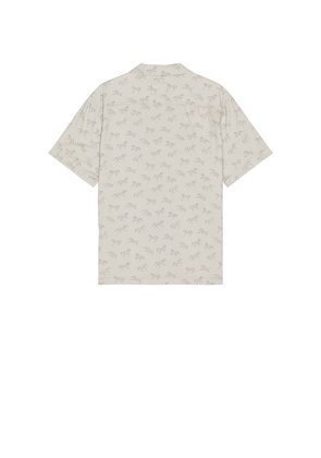 Rails Moreno Button Down Camp Shirt in Grey. Size L. Also in M, S, XL/1X.