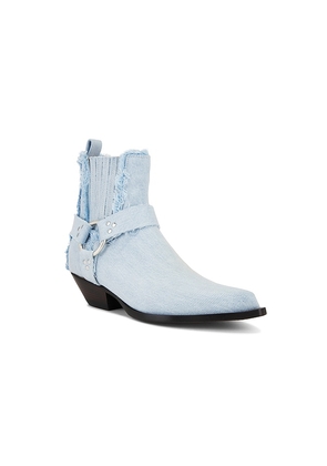 Sonora Hidalgo Belt Boot in Blue. Size 35. Also in 36, 37.