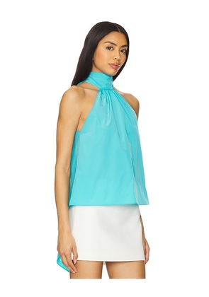 Amanda Uprichard Fontana Top in Blue. Size L. Also in M, S.