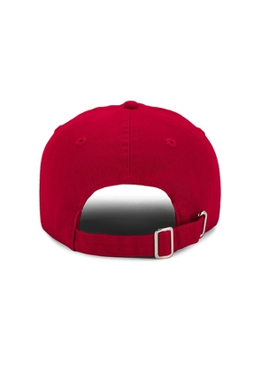 Favorite Daughter Classic Logo Baseball Hat in Red.