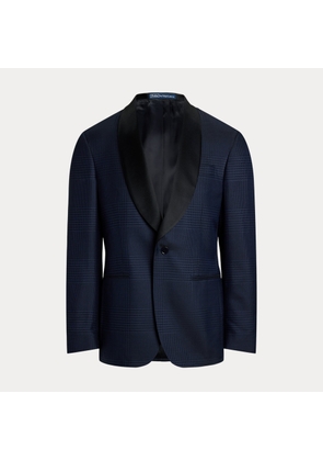 Polo Tailored Plaid Tuxedo Jacket