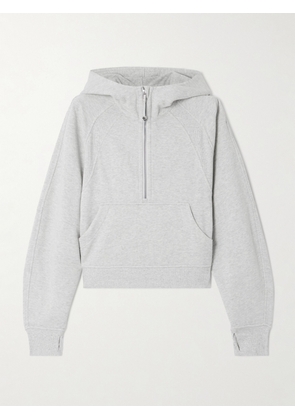lululemon - Scuba Oversized Cotton-blend Jersey Hoodie - Gray - XS/S,M/L,L/XL
