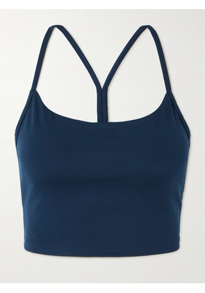 Varley - Harley Freesoft™ Jersey Sports Bra - Blue - x small,small,medium,large,x large