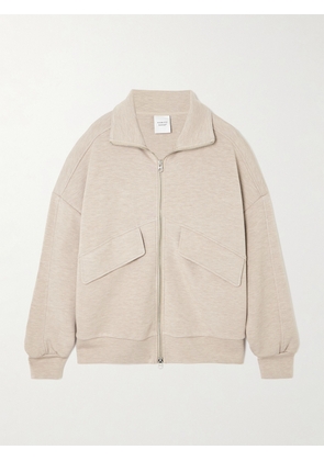 Varley - Garcia Doublesoft® Zip-up Sweatshirt - Brown - xx small,x small,small,medium,large,x large