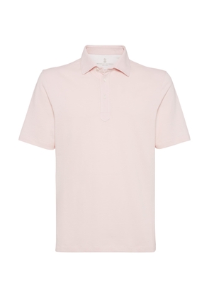 Brunello Cucinelli Cotton Piqué Polo Shirt