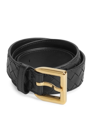 Bottega Veneta Calfskin Intrecciato Piccolo Belt