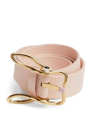 Bottega Veneta Leather Bunny Belt