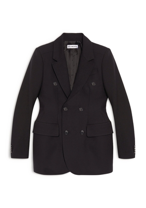 Balenciaga Wool Hourglass Jacket