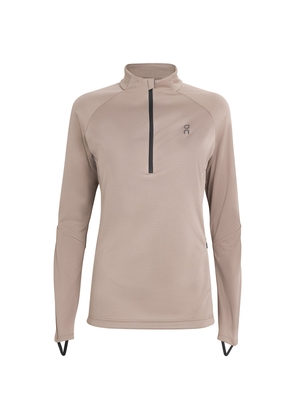 Climate Quarter-Zip Long-Sleeve Top