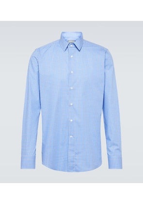 Canali Striped cotton shirt