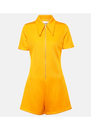 Jil Sander Jersey playsuit