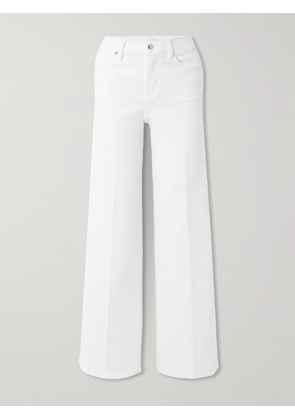 FRAME - Le Slim Palazzo High-rise Wide-leg Jeans - White - 23,24,25,26,27,28,29,30,31,32,33