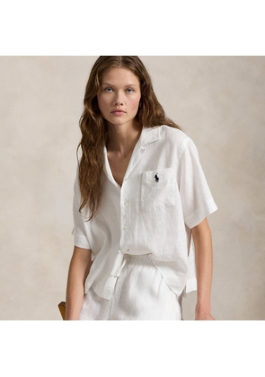 Australian Open Linen-Cotton Camp Shirt